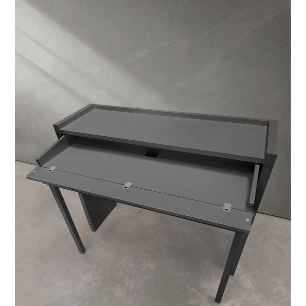 Birou gri  36x110 cm Mel - Woodman-image-1