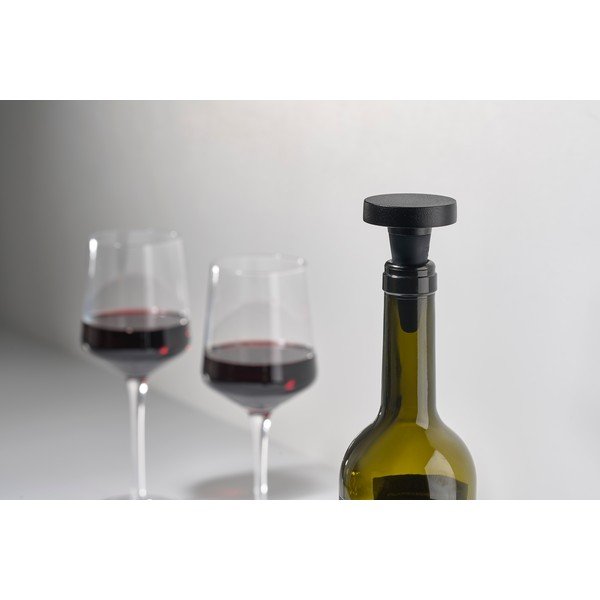Dop pentru sticle de vin Zone Rocks, negru-image-1