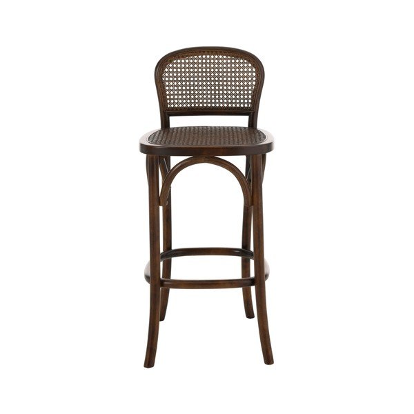 Scaun de bar maro închis din ratan (înălțime șezut 67 cm) Today – Ellos Home-image-3