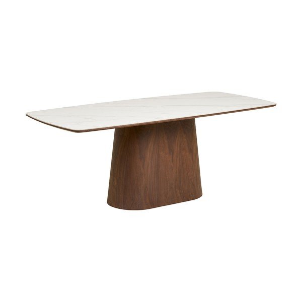 Masă de dining cu blat ceramic 90x200 cm Noli – House Nordic-image-2