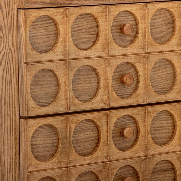 Comodă în culoare naturală cu aspect de lemn de brad 56x61x35 cm Vester – Bloomingville-image-4