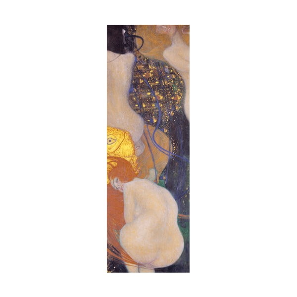 Reproducere tablou Gustav Klimt - Goldfish, 90 x 30 cm