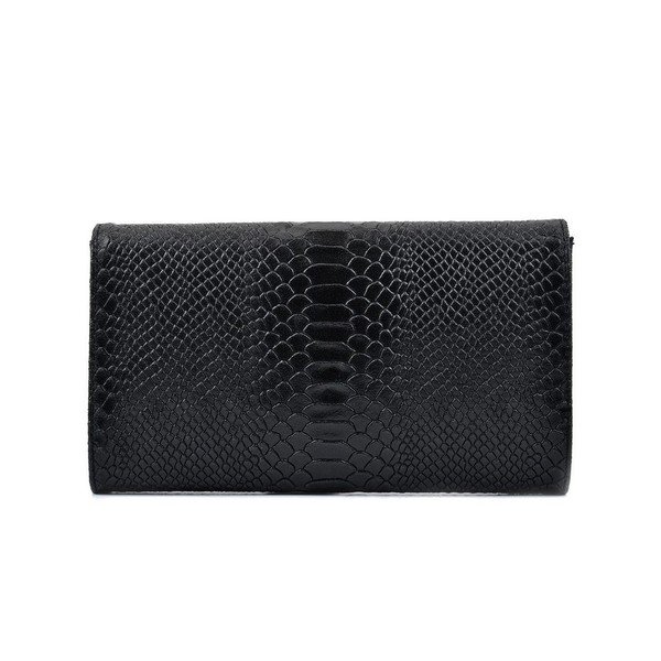 Gentuță din piele Isabella Rhea Dilay, negru-image-4
