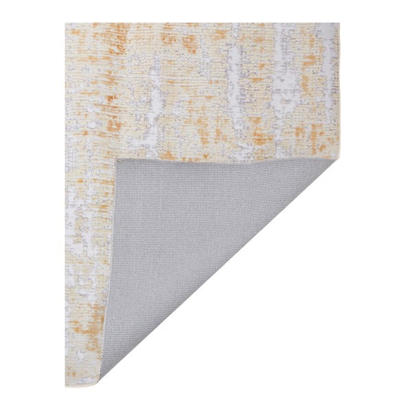 Covor Floorita Abstract Grey Ochre, 120 x 180 cm, gri - galben-image-3