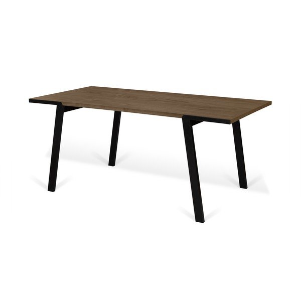 Masă de dining cu aspect de lemn de nuc 200x100 cm Drift - TemaHome-image-2