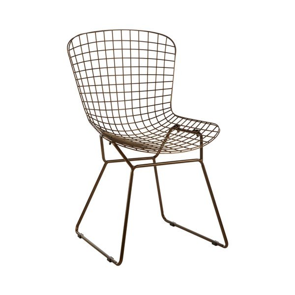 Scaun de dining bronz din metal District – Premier Housewares