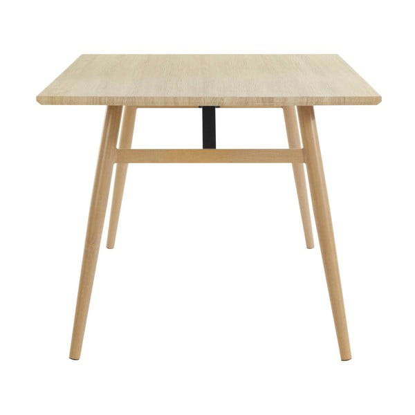 Masă de dining cu aspect de lemn de stejar 80x120 cm Harris - Støraa-image-2