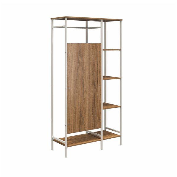 Dulap cu aspect de nuc 95x180 cm Modine - Støraa-image-2