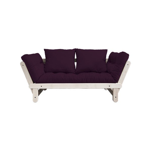 Canapea extensibilă Karup Beat Beech/Purple Plum-image-2