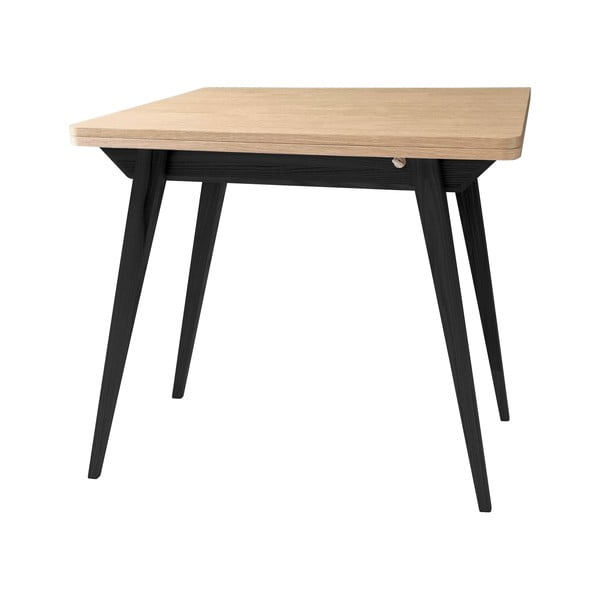 Masă de dining extensibilă cu blat cu aspect de lemn de  frasin  65x90 cm Envelope – Ragaba