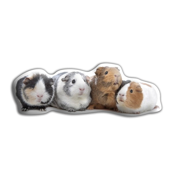 Pernă cu imprimeu Adorable Cushions Porcușori de Guinea