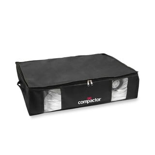 Set 2 cutii de depozitare sub pat Compactor Underbed Vacuum, negru
