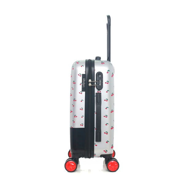 Set troler cu 4 roți și portfard Lollopops Holly, gri-image-1