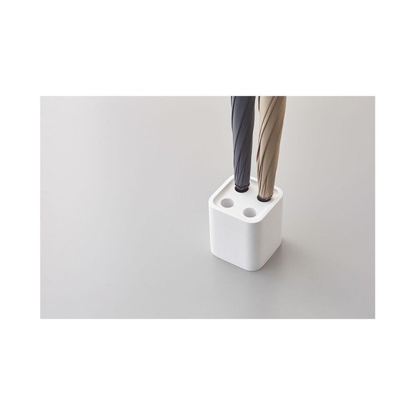 Suport pentru umbrele YAMAZAKI Compact, alb-image-1