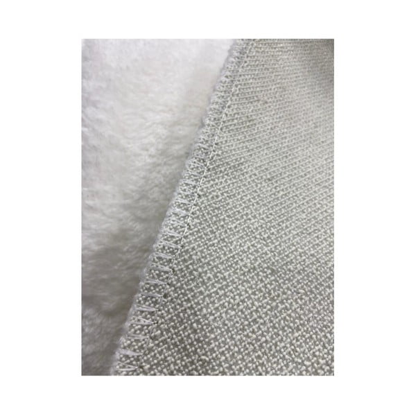 Covor alb lavabil 120x150 cm Pelush White – Mila Home-image-4