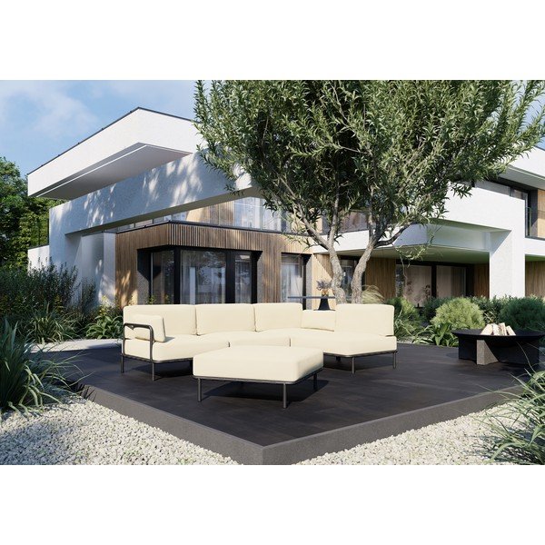 Canapea modulară de grădină bej 234 cm Salve – Sit Sit-image-1