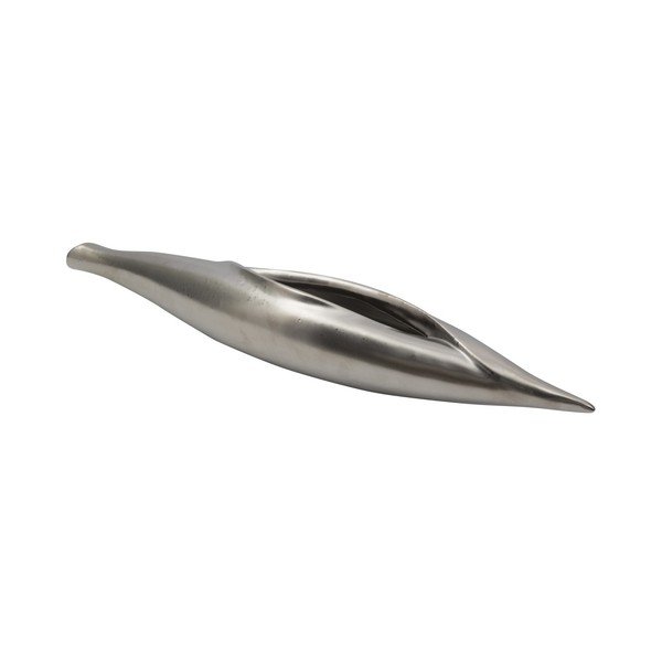 Vază decorativă Mauro Ferretti Roll Argento, 9 cm-image-1