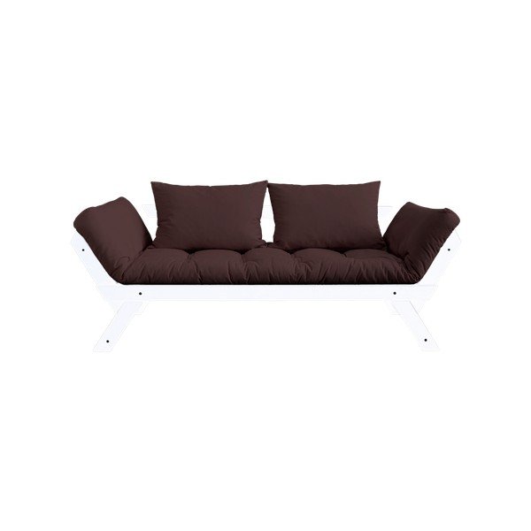 Canapea extensibilă Karup Bebop White/Brown-image-3