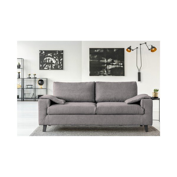 Canapea cu 3 locuri Cosmopolitan desing Munich, gri-image-3