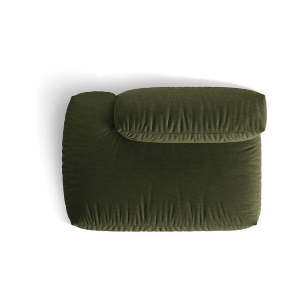 Modul pentru canapea modulară verde (cu colț pe partea stângă ) Martina – Micadoni Home-image-3