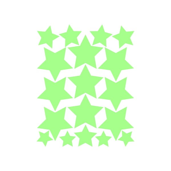Autocolant fosforescent Fanastick Simple Stars-image-2