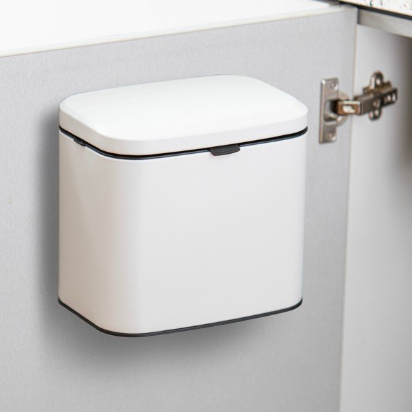 Recipient pentru deșeuri compostabile alb 4 l Essentials – Ladelle-image-4