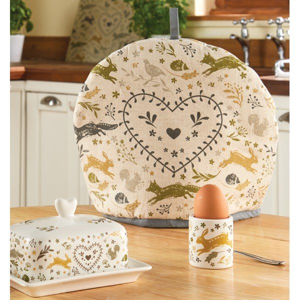 Capac din bumbac pentru ceainic Cooksmart ® Woodland-image-1