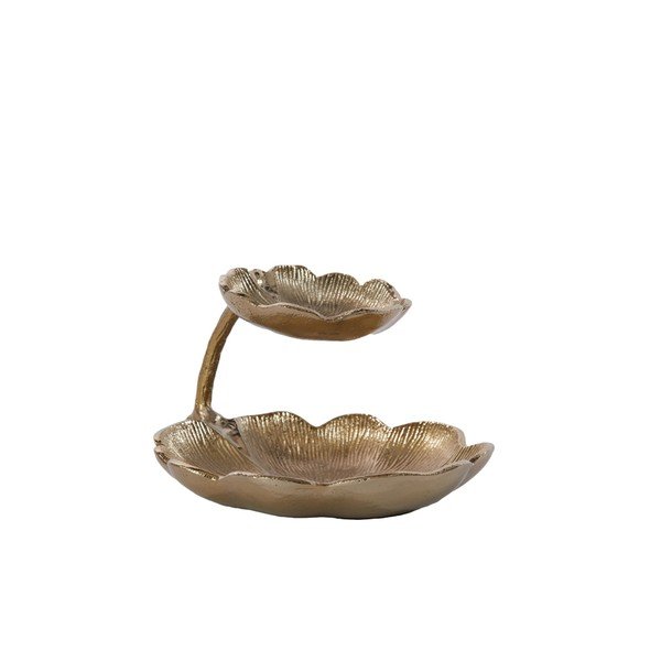 Tavă decorativă din metal Iris – Light & Living-image-1
