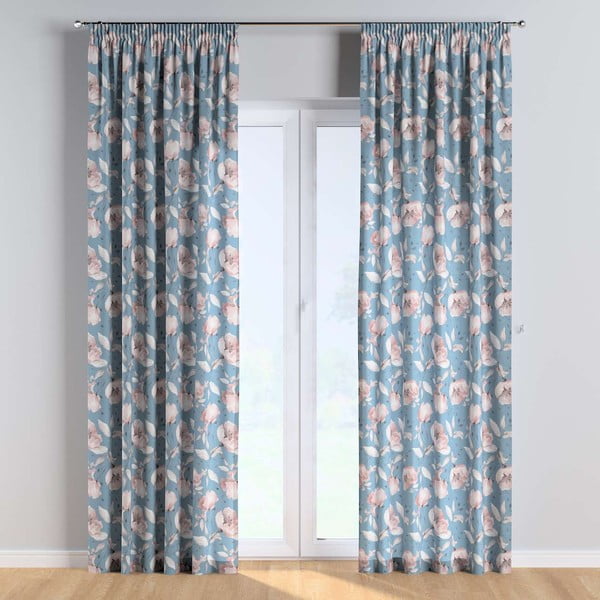 Draperie albastră-roz 260x130 cm Magic - Yellow Tipi-image-1