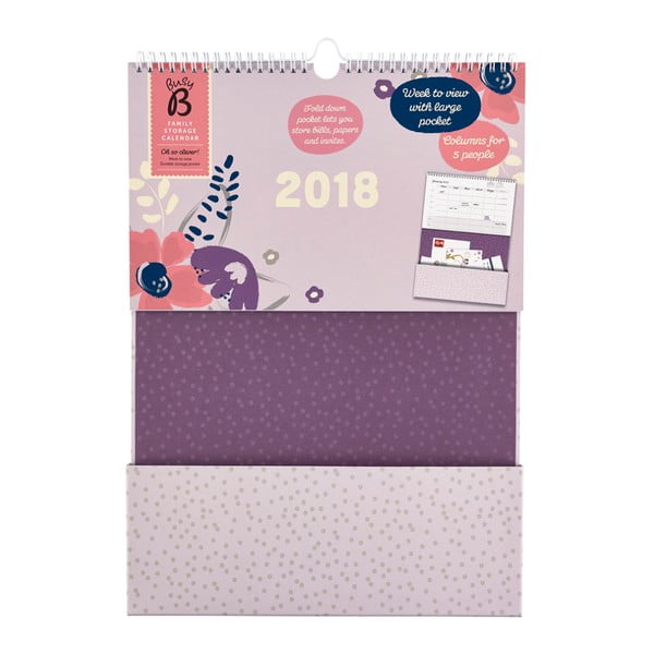 Calendar de buzunar Busy B Pocket 2018