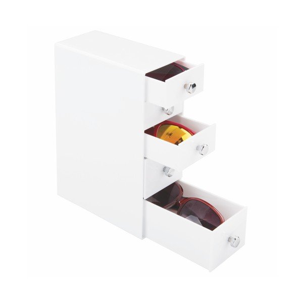 Dulăpior de depozitare cu sertare InterDesign Drawers Tower, înălțime 25,5 cm -image-2