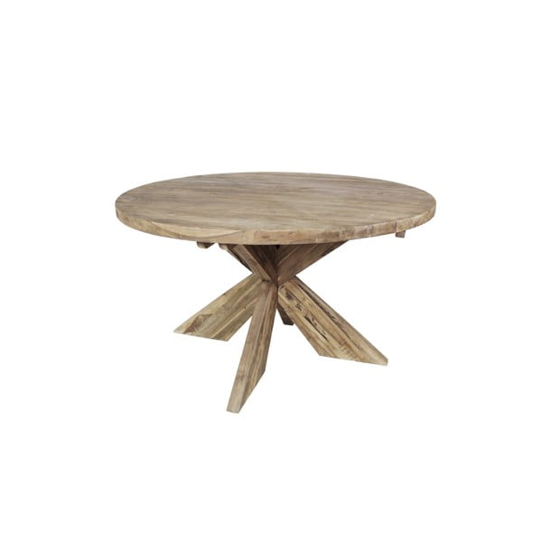 Masă din lemn de tec HSM Collection Tafel, ⌀ 130 cm