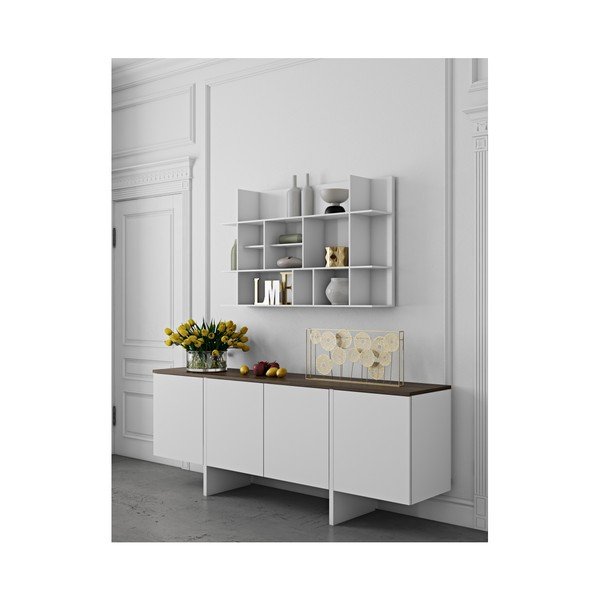 Comodă cu detalii în decor de nuc TemaHome Edge Walnut-image-2