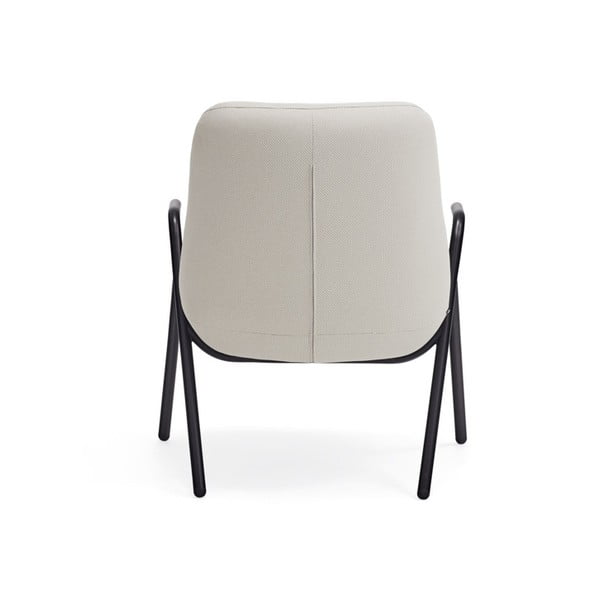 Fotoliu Teulat Dins, înălțime 90 cm, alb-image-4