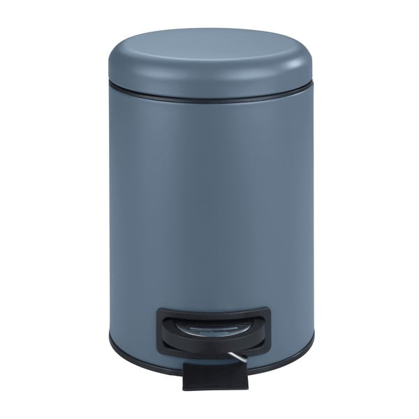 Coș cu pedală pentru baie Wenko Leman, 3 l, albastru-image-1