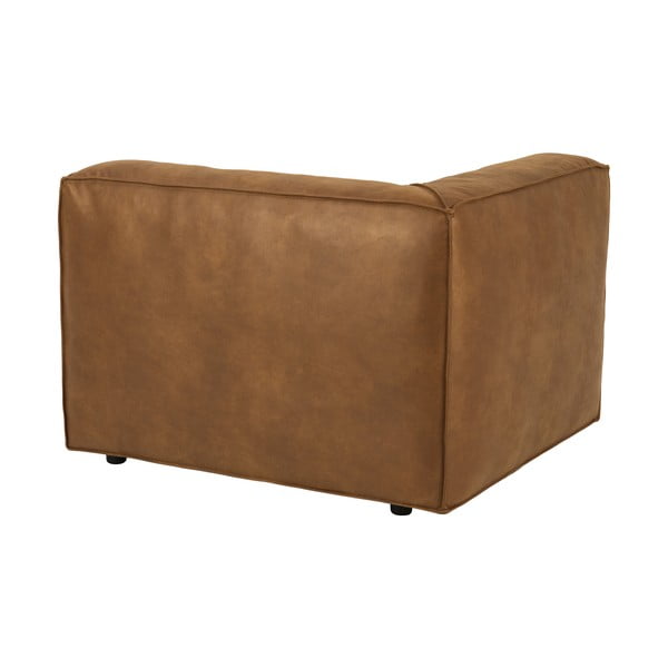 Modul pentru canapea maro coniac (colț stânga) Fairfield Kentucky – Bonami Selection-image-4