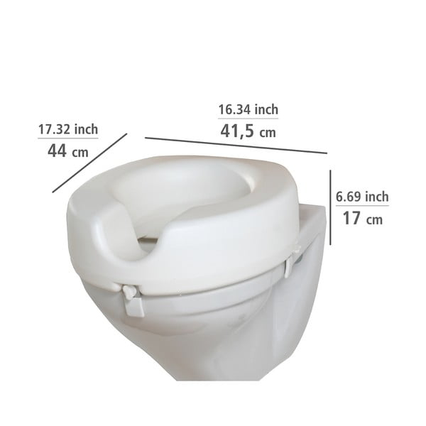 Scaun de WC ridicat Secura – Wenko-image-4