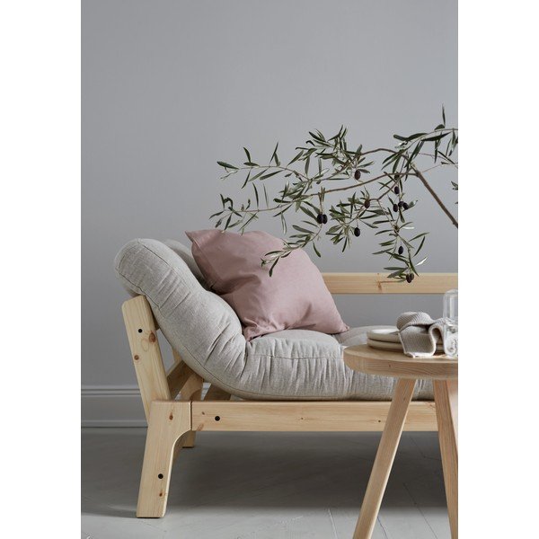 Canapea variabilă Karup Design Step Natural Clear/Clay Brown-image-1