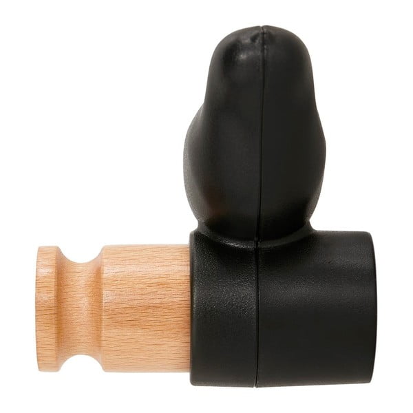 Cârlig de perete Bonami Essentials Bird, negru-image-3