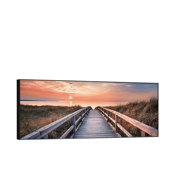 Tablou 150x60 cm Beach Footbridge – knor