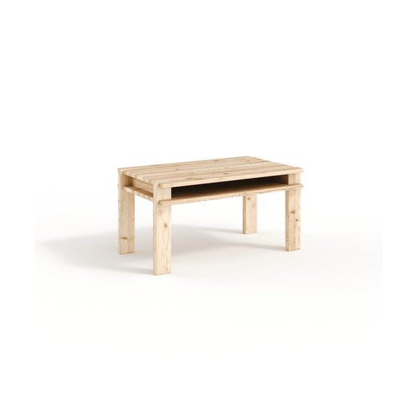 Măsuță de cafea în culoare naturală deschisă din lemn de pin 50x80 cm Tuck – Karup-image-4