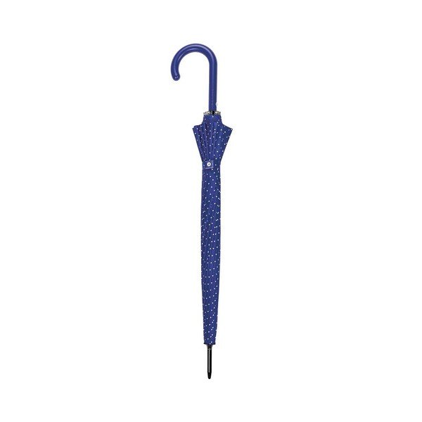 Umbrelă Ambiance Triangles, ⌀ 122 cm, albastru închis-image-1