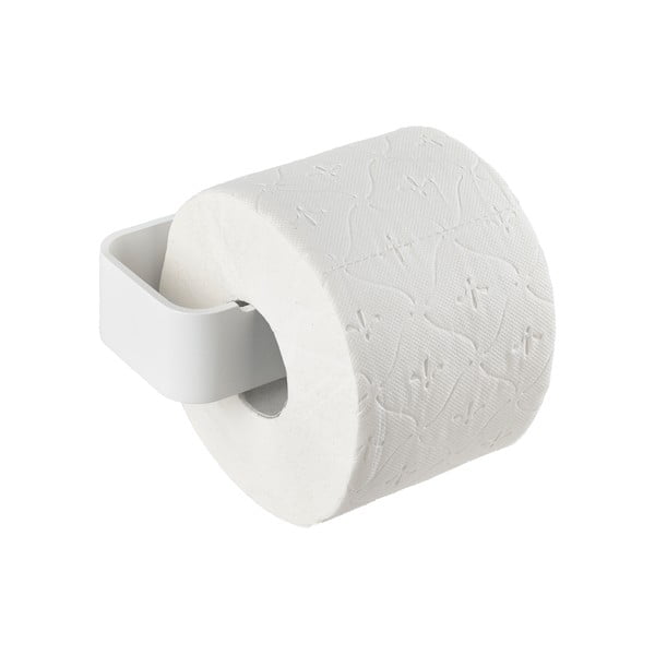 Suport pentru hârtie igienică alb de montat pe perete din metal Ume – Zone