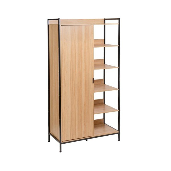 Șifonier în culoare naturală deschis 100x190x48 cm Armarios – Casa Selección