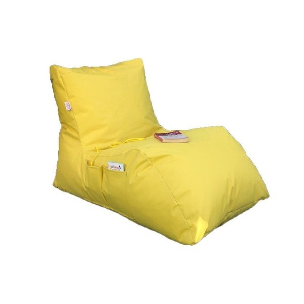 Beanbag pentru grădină galben Daybed – Floriane Garden