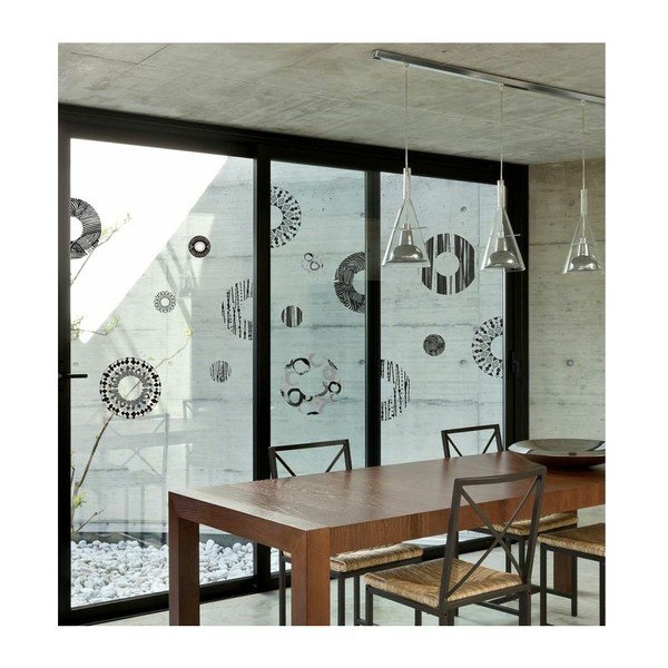 Autocolant Ambiance Grey And Black Circles-image-2