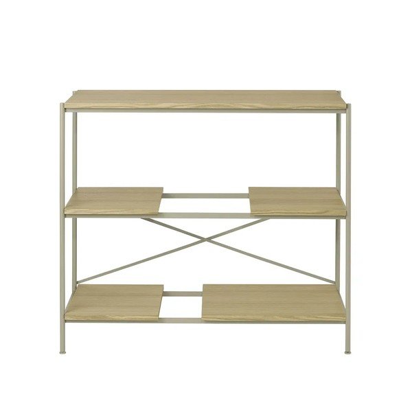 Etajeră în culoare naturală cu aspect de lemn de stejar 105x92x40 cm Sukoya – Blomus