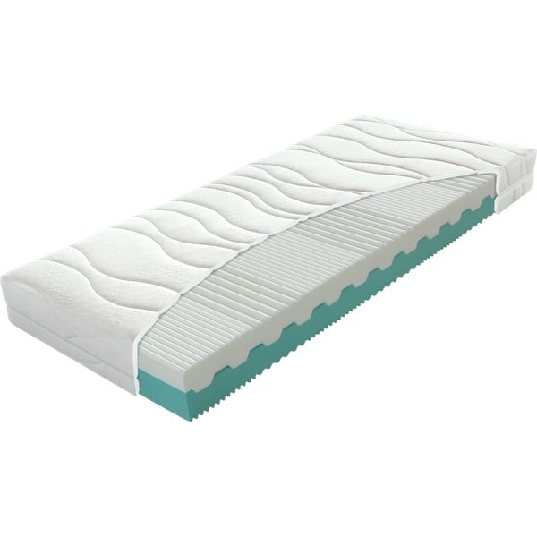 Saltea fermă/mediu-fermă din spumă reversibilă 180x200 cm Tandem – Materasso-image-2