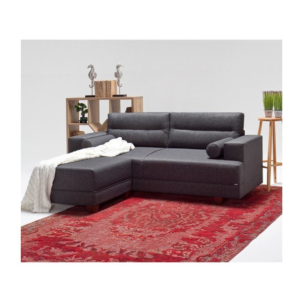 Canapea cu picioare Balcab Home Ivett, gri-image-4