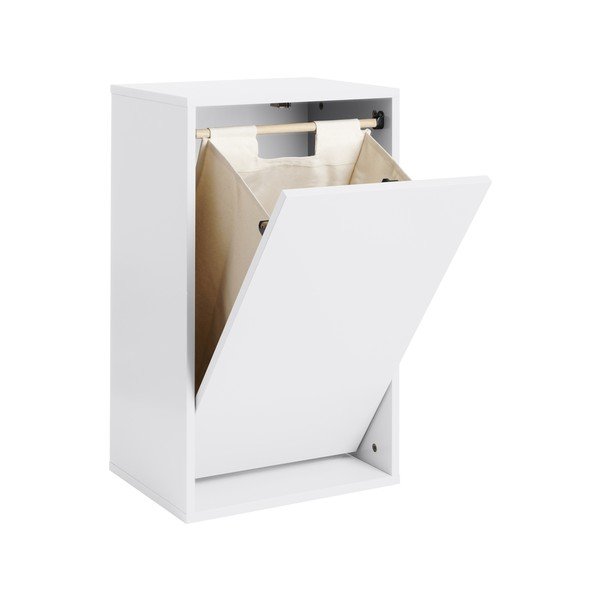Coș de rufe alb de montat pe perete Laundry Box – ReCollector